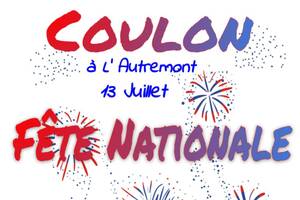 Fête Nationale le 13 Juillet à COULON à l’autremont