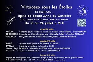 Virtuoses sous les étoiles - 2ème édition