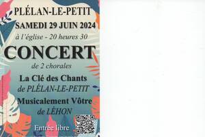 CONCERT DEUX CHORALES