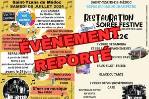 EVENEMENT DU GARDE CHAMPETRE REPORTÉ