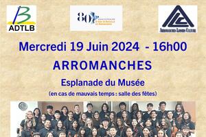 80ème anniversaire du Débarquement - Concert gratuit par un orchestre de jeunes américains 