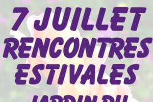 RENCONTRES ESTIVALES AU JARDIN DU PRÉ EN BULLE