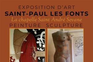 Exposition tableaux et sculptures