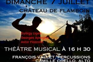 Festival Inventio : Mini Rando-Concert Duo Gramma percussions, alto