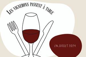 Les vignerons passent à table !