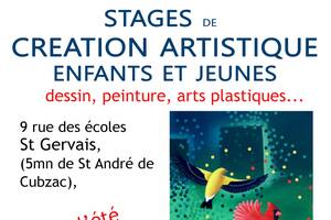 Stages d'arts plastiques enfants