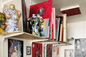 Atelier galerie la pyramide bleue