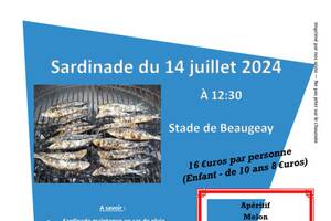 SARDINADE DU 14 JUILLET 2024