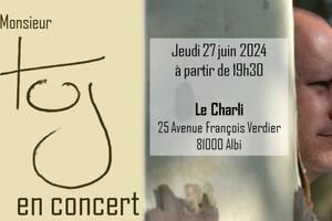 Monsieur Tuj en concert