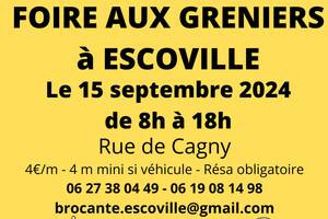 Foire aux greniers Escoville