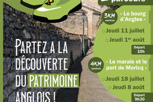 Rando patrimoine Le marais et le port de Moricq