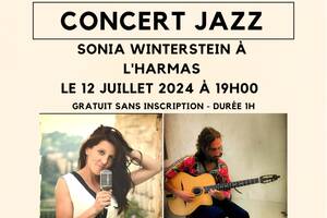 Concert de Jazz, Sonia Winterstein à l'Harmas