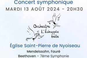 Concert Symphonique de l'Orchestre l'Echappée Belle