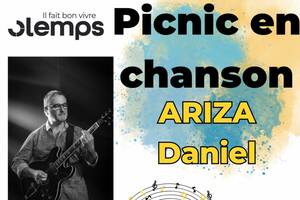 Picnic ciné en chanson avec Daniel ARIZA