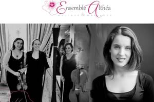 Concert harpe violon violoncelle et soprano - musique classique sacrée