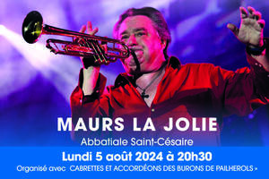 Jean-Claude Borelly et sa Trompette d'Or à Maurs la Jolie