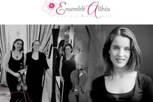 Concert harpe violon violoncelle et soprano - musique classique sacrée