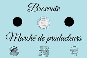 Brocante et marché de producteurs