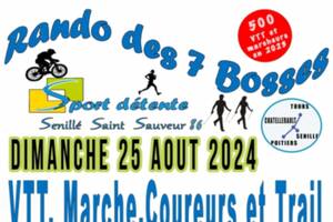 randonnée des 7 bosses vtt, marche, course nature et trail