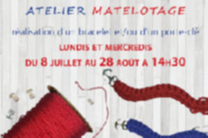 Atelier Matelotage/Bracelet et porte-clé