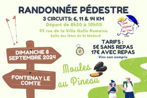 Randonnée pédestre à Saint Médard des Prés