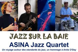 CONCERT JAZZ SUR LA BAIE AU ROOFTOP DU MOXY AVEC ASINA JAZZ QUARTET