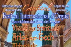 Vivaldi aux Spirituals au Festival International d'Orgue d'Arles sur Tech