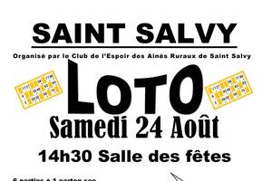 LOTO AINES RURAUX SAINT SALVY
