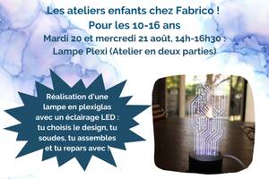 Les ateliers enfant chez Fabrico