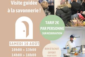 Visite guidée à la savonnerie