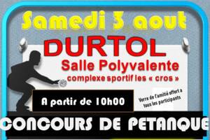 Concours de pétanque