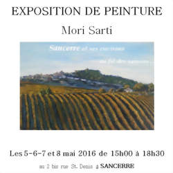 Sancerre - exposition de peintures