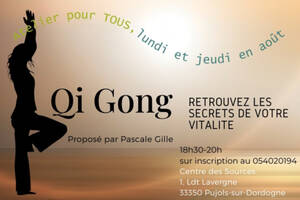 Qi gong pour Tous, régénérez votre VITALITE !