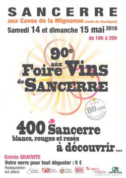90 ème Foire aux Vins de Sancerre