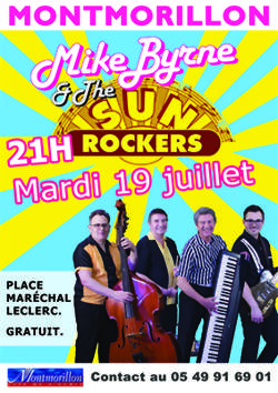 Concert d’été « Micke Byrne and the Sunrockers »