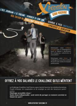 X’Pedition Sud Vienne : Un Challenge fun, accessible et ouvert à tous.