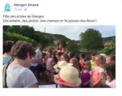 Fête des écoles de Wangen 