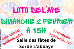 Loto de l’APE