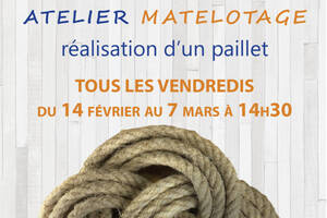 Atelier Matelotage Paillet (déco en nœuds marins)