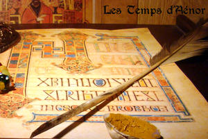 Lettrines et calligraphie Irlandaise