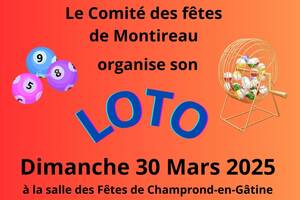Loto du Comité des Fêtes de Montireau