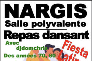 Repas dansant fiesta latina
