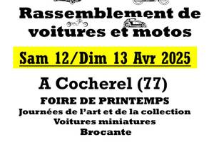 Foire de printemps et rdv auto/moto 