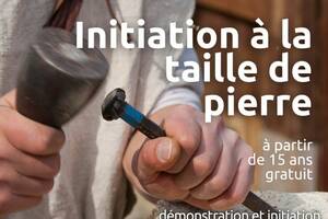 Place aux Métiers d’Art à Lauzerte – Découverte de la taille de pierre