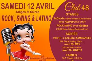 Stages et Soirée Rock, Swing & Latino