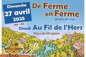 JOURNEE DE FERME EN FERME - FERMES AU FIL DE L'HERS