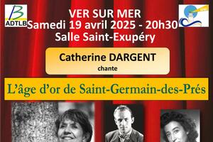 Concert « L’âge d’or de Saint-Germain-des-Prés » par Catherine DARGENT