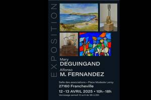 Exposition de sculpture,  peinture  ,gravure.