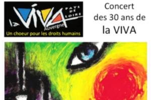photo concert des 30 ans de la Viva Pays de Loire