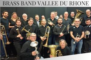 photo Brass Band Vallée du Rhône en concert